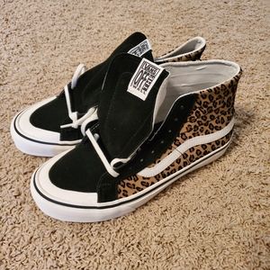 Madewell Animal Print Vans